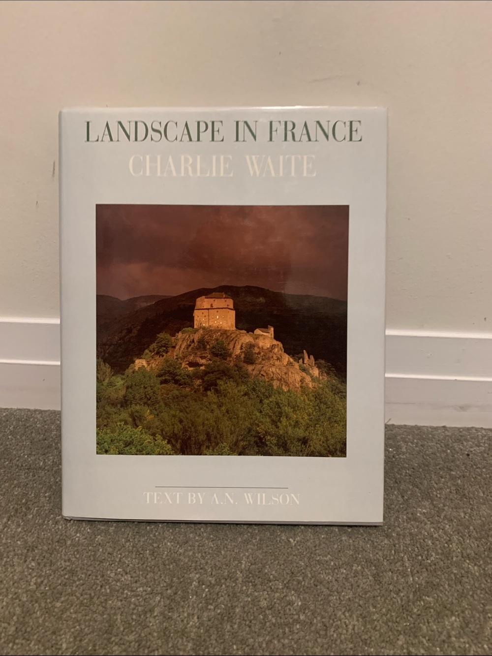 Landscape in France by Charlie Waite — White Coffee Table Book
